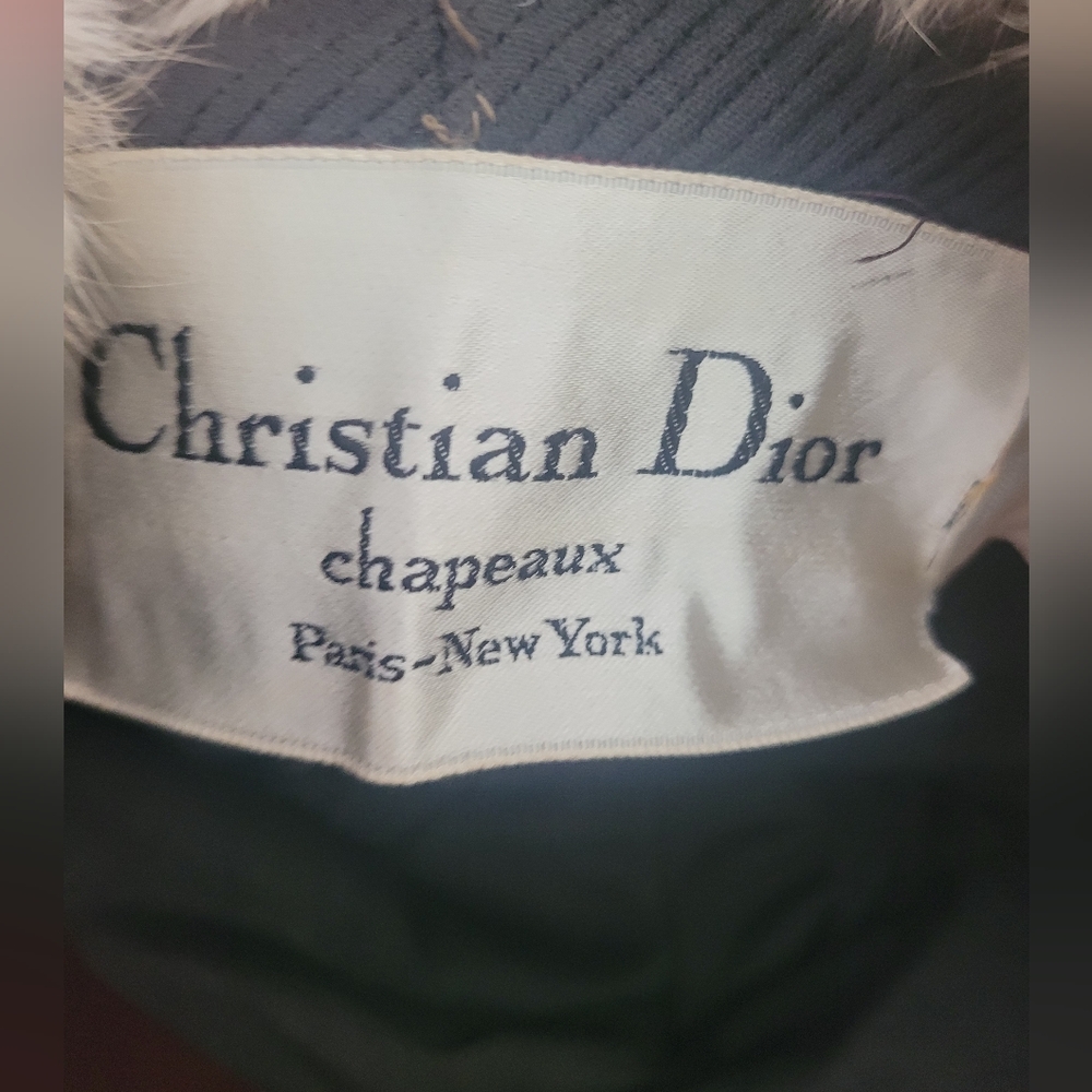 Christian Dior Vintage Fur Bucket Hat - Picture 2 of 15